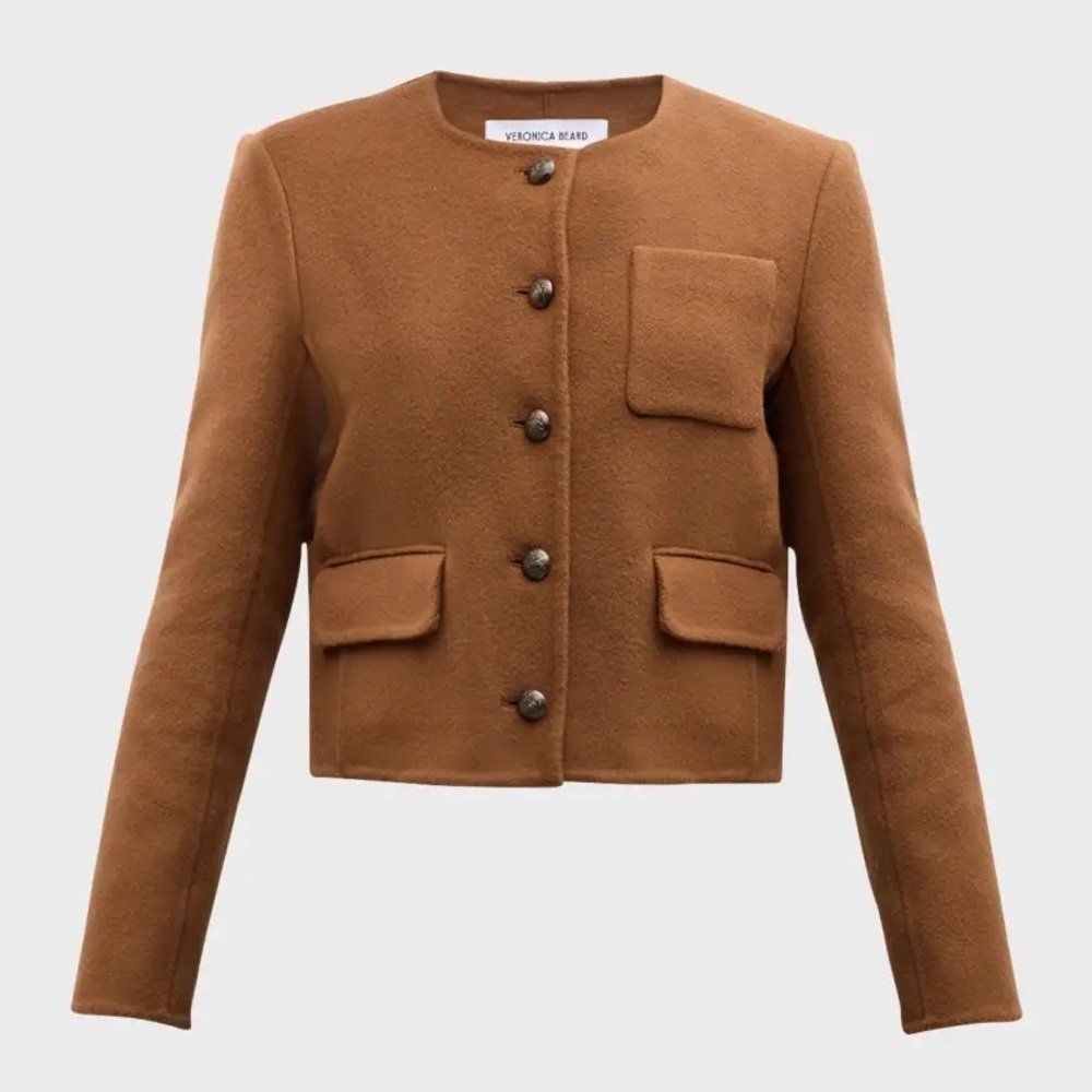 NWT Veronica Beard
Lyssa Wool-Blend Jacket